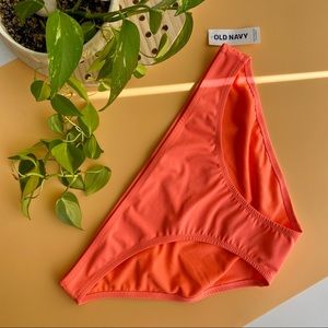 Old Navy Coral Bikini Bottom